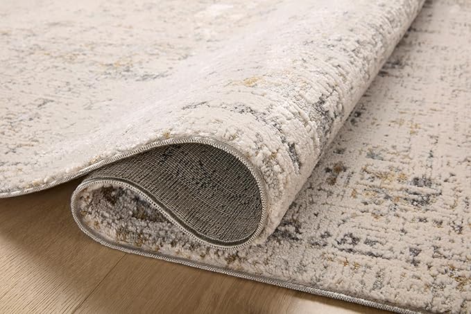 Loloi Amber Lewis Alie Collection ALE-02 Sand/Sky 2'-7'' x 7'-9'', .13'' Pile Height, Runner Rug
