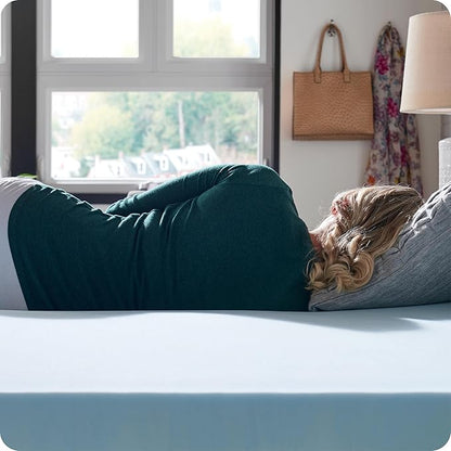 Sealy Dreamlife 3” Gel Memory Foam California King Mattress Topper with SealyComfort Gel Foam, 1 Year Limited Warranty, Made in The USA