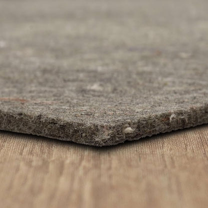 Mohawk Home 10' x 13' Non Slip Rug Pad Gripper 3/8 Thick Dual Surface Felt + Rubber Gripper - Safe for All Floors