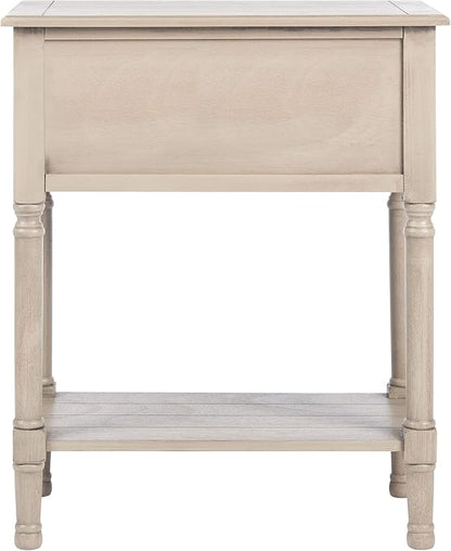 SAFAVIEH Home Collection Primrose Greige 3-Drawer Console Table