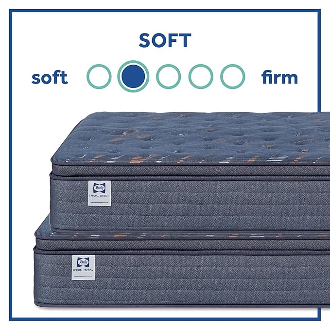 Sealy Warner 14" Soft Pillowtop Innerspring Mattress - California King