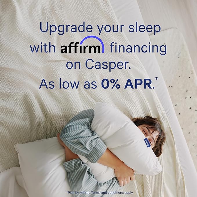 Casper Sleep Original Hybrid Queen Mattress – Medium Feel with Zoned Support – Motion Isolation – Breathable, Cooling Memory Foam – 100-Night Trial – CertiPUR-US