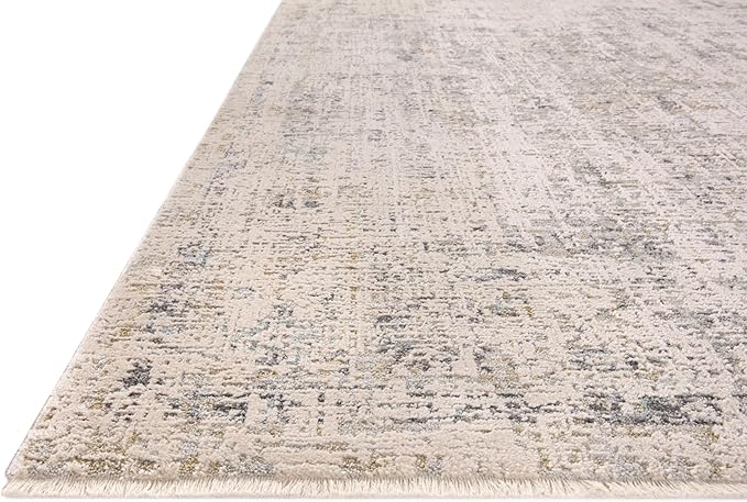 Loloi Amber Lewis Alie Collection ALE-02 Sand/Sky 2'-7'' x 7'-9'', .13'' Pile Height, Runner Rug