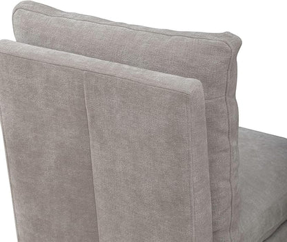 Liberty Furniture Accent Dining Chair with Castors - Squared Back - Truffle Upholstry