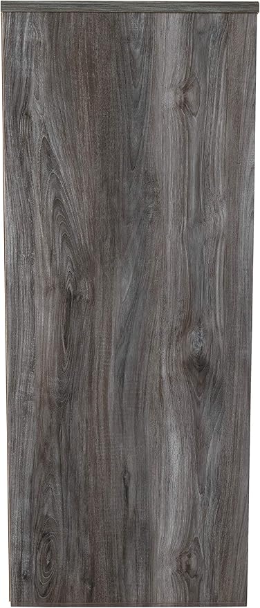 Signature Design by Ashley Baystorm Rustic Coastal 6 Drawer Dresser, Smoky Gray