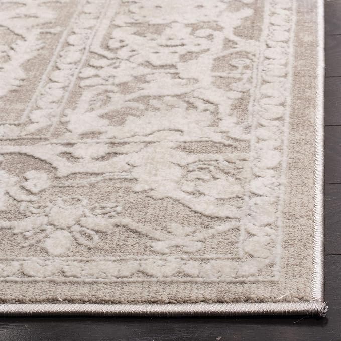 SAFAVIEH Area Rug 11x15 - Reflection Collection - Large - Beige & Cream, Non-Shedding & Easy Cleaning, Ideal for Living Room, Bedroom, Dining Space (RFT665A)