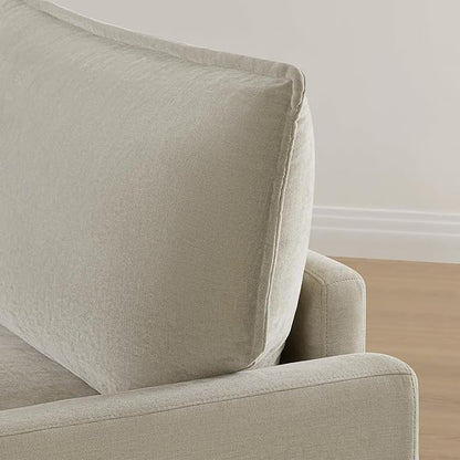CHITA 147" Oversized Cloud Couch, Modern Modular Sectional Sofa Set for Living Room, 6 Seater U Shaped Sectional Couch, Taupe