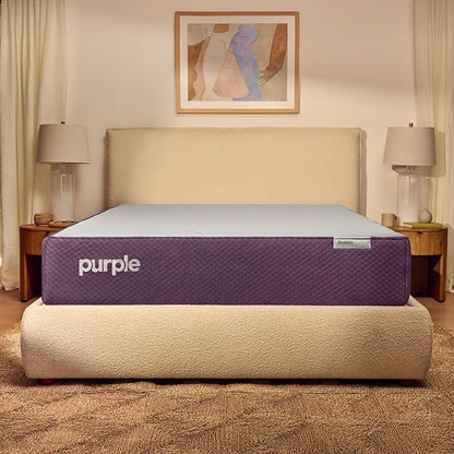 Purple Restore Mattress (Soft) – Twin XL, GelFlex Grid, Better Than Memory Foam, Temperature Neutral, Responsiveness, Breathability, Made in USA