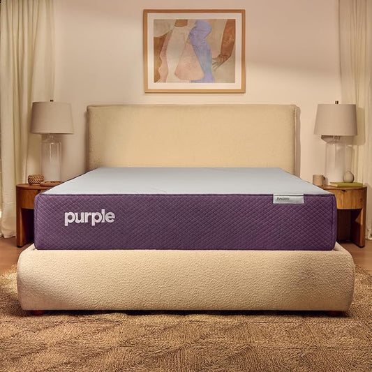 Purple Restore Mattress (Soft) – Twin XL, GelFlex Grid, Better Than Memory Foam, Temperature Neutral, Responsiveness, Breathability, Made in USA