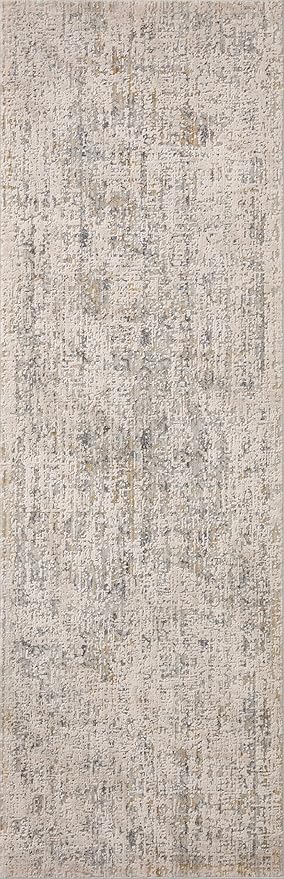 Loloi Amber Lewis Alie Collection ALE-02 Sand/Sky 2'-7'' x 7'-9'', .13'' Pile Height, Runner Rug
