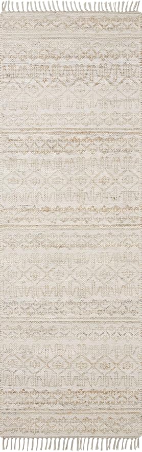 Loloi Angela Rose Rivers Collection RIV-03 Sand/Ivory 5'-0" x 7'-6" Reversible Area Rug
