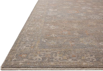 Loloi Chris Loves Julia Louisa Collection LOI-01 Stone/Multi 9'-6" x 13'-1", .38" Pile Height, Area Rug