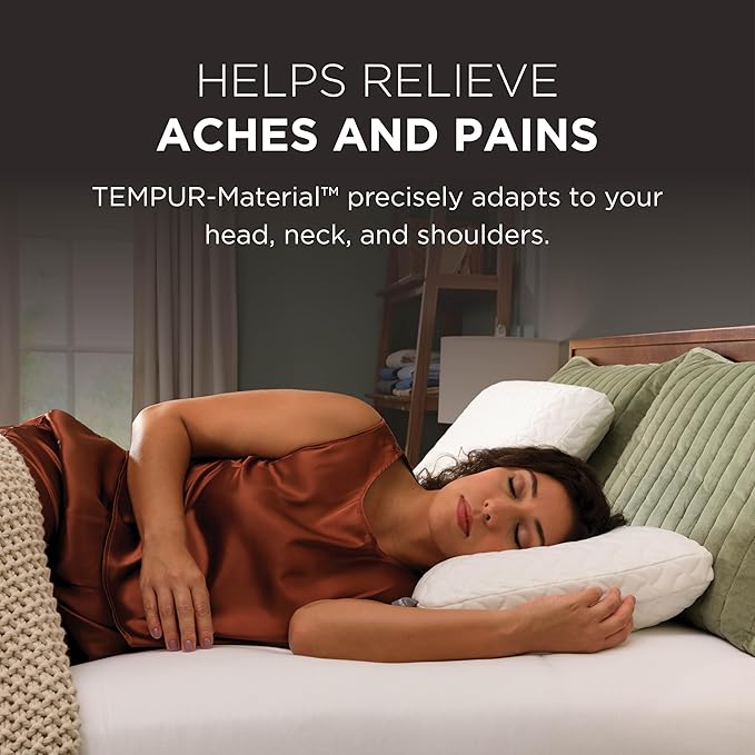 Tempur-Pedic TEMPUR-Cloud Pillow for Sleeping, Standard, White