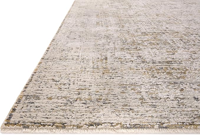 Loloi Amber Lewis Alie Collection ALE-05 Gold/Beige 9'-6'' x 13'-1'', .13'' Pile Height, Area Rug