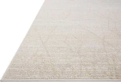 Loloi Kamala Collection KAM-03 Natural/Mist 5'-3" x 7'-9" Area Rug