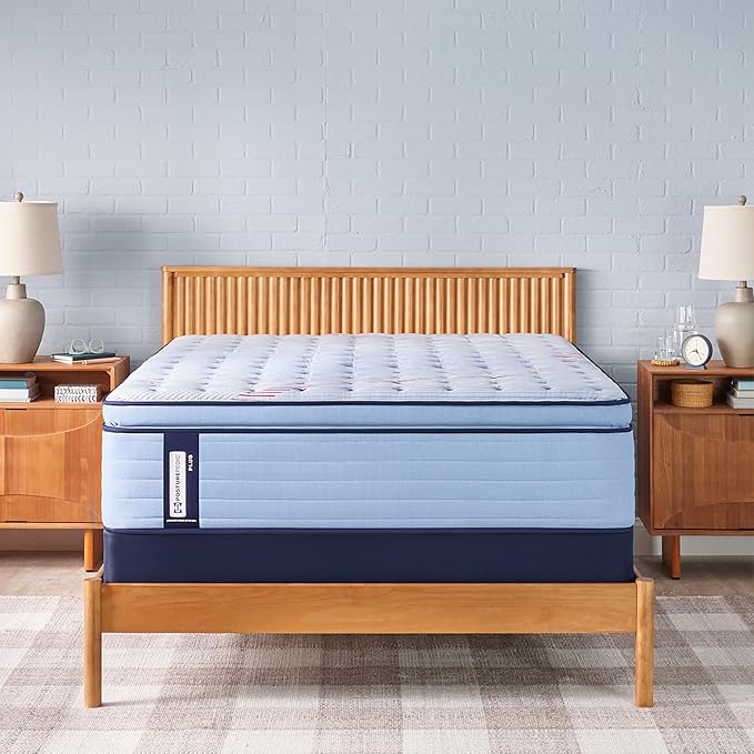 Sealy Posturepedic® Plus Glenshaw 15" Medium Pillowtop Innerspring Mattress - Queen