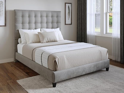 Grey Sutton King Headboard
