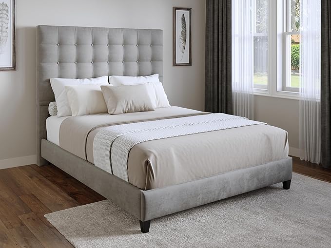 Grey Sutton Full Headboard
