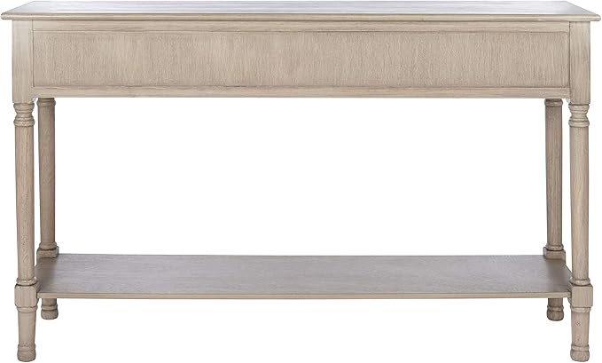 SAFAVIEH Home Collection Landers Greige 3-Drawer Console Table CNS5711D