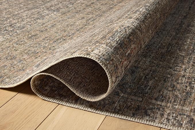 Loloi Amber Lewis Molly Collection MOL-04 Navy/Blush 2'-7" x 7'-9" Low Pile Runner Rug