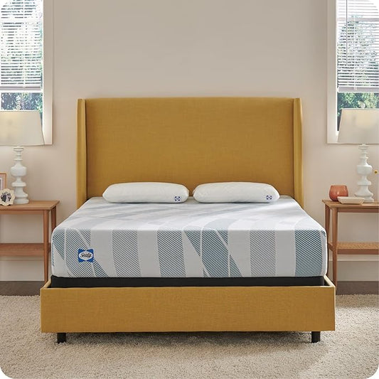 Sealy Dreamlife 10” Hybrid Mattress-in-a-Box, California King, SealyComfort Gel Memory Foam, SealyResponsive Encased Coils, Surface-Guard Technology