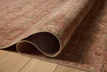 Loloi Amber Lewis Molly Collection MOL-09 Brick/Bark 2'-7" x 7'-9" Low Pile Runner Rug