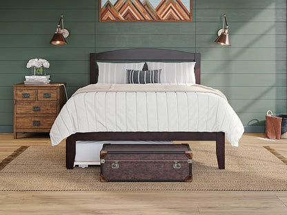 AFI, Warren Full Platform Bed with Twin Trundle, Espresso