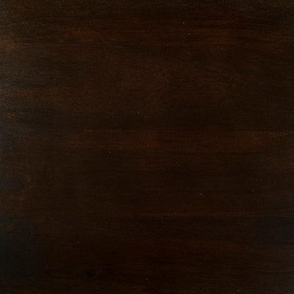SIMPLIHOME Winnie Coffee Table - 30 inch Wide Solid Acacia Wood Round Living Room Table in Walnut, Modern Center Table for Sitting Area or Lounge with Spacious Top and Pedestal Base, Assembled