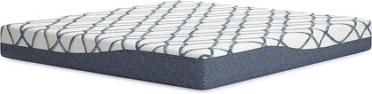 Signature Design by Ashley 10 Inch Chime Elite 2.0 Firm Green Tea Memory Foam Mattress for Cool Sleep and Pressure Relief, King, Fiberglass Free, Mattress In A Box