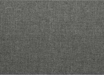 Lexicon Mid Century Modern Accent Chair with Solid Wood Frame in Walnut Finish, Upholstered Living Room Lounge Arm Chair, Thick and Comfy Innerspring Seat Cushion, Linen-Look Fabric, Gray
