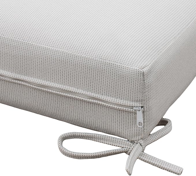 Tommy Bahama Deep Seating Lounge Cushion, 26" X 26" X 4", Bamboo Bay Bone