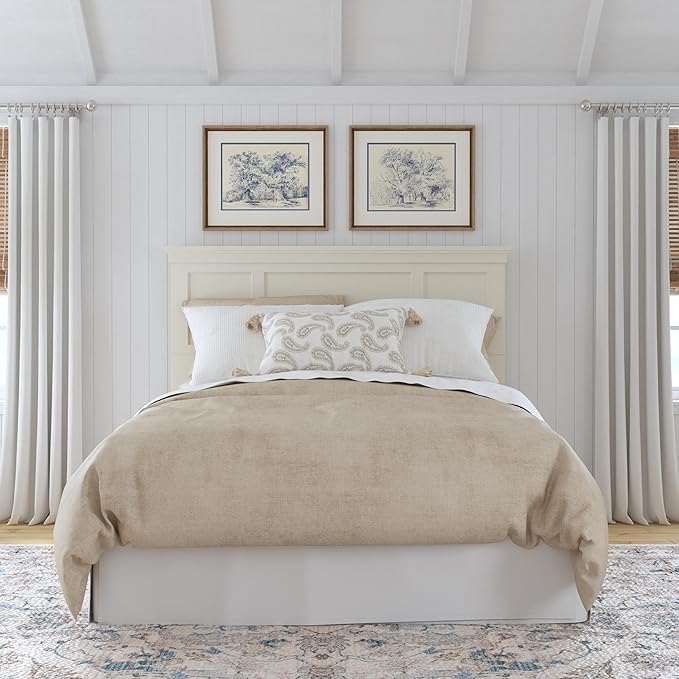 Homestyles Naples Off-White Queen Headboard
