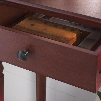 Safavieh American Homes Collection Rosemary Dark Cherry Console Table