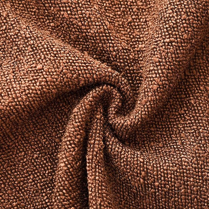 Foindtower Set of 2, Decorative Textured Boucle Throw Pillow Covers Accent Solid Pillow Cases Neutral Soft Cozy Couch Cushion Case for Chair Sofa Bedroom Living Room Home Decor 16x16 Inch Red Taupe