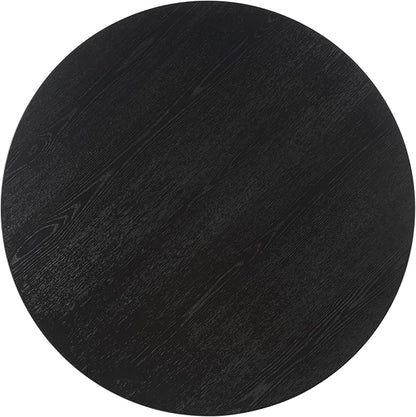 SAFAVIEH Couture Collection Sasha Contemporary Black Round Coffee Table