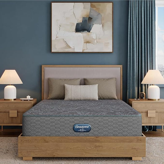 Beautyrest Prime Dream Firm 13" Mattress - Twin - Durable Pocketed Coil, Support, Pressure Relief, Cooling, Motion Separation; 100 Night Sleep Trial and 10 Year Warranty