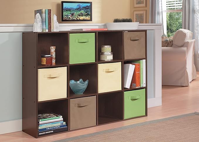 ClosetMaid 1292 Cubeicals Organizer, 12-Cube, Espresso