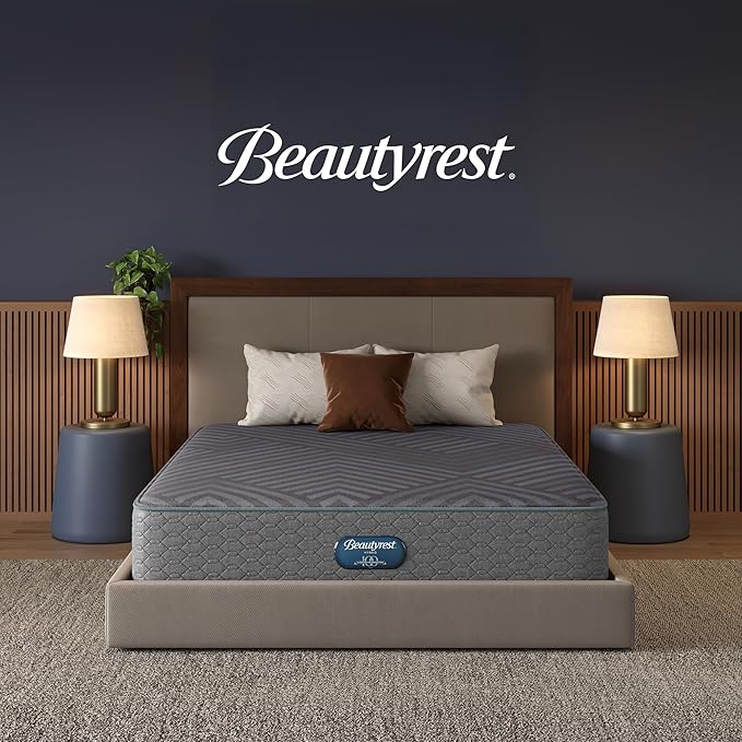 Beautyrest Days End Medium Firm 12" Hybrid Mattress - Twin XL - Cooling Tech, Supportive Durable Pocketed Coils, Pressure Relief, Motion Separation; 100 Night Sleep Trial and 10 Year Warranty