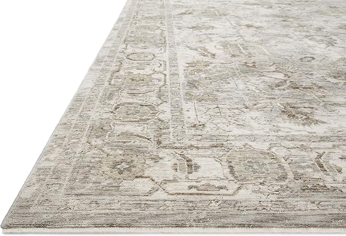 Loloi Amber Lewis Honora Collection HON-06 Grey/Taupe 6'-7" x 9'-2" Area Rug