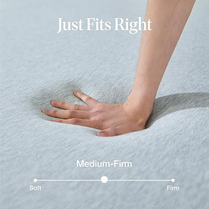LIFEMENT Basic Full Graphite Infused Memory Foam Mattress in a Box | Medium Firm Bed, Fiberglass Free, CertiPUR-US & Oeko-TEX Certified Foam, Cooling Pressure Relief Comfort, 6 Inch