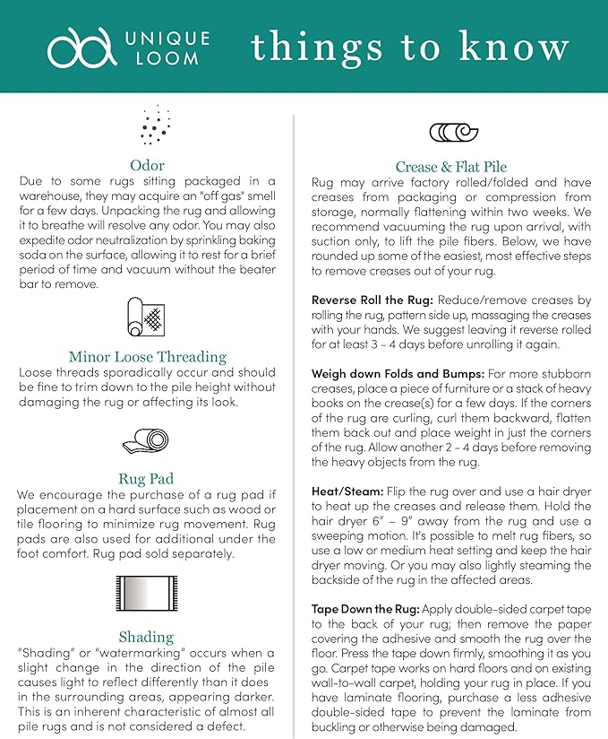 Unique Loom Trellis Frieze Collection Area Rug - Geometric (5' 1" x 8', Yellow/ Ivory)