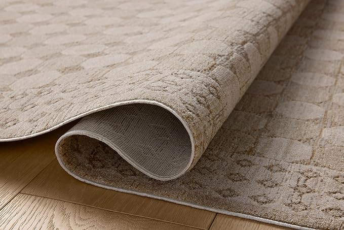 Loloi Amber Lewis Cali Collection CIL-01 Taupe/Natural 7'-10" x 10', .25" Pile Height, Area Rug