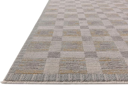 Loloi Amber Lewis Cali Collection CIL-07 Mist/Wheat 9'-6" x 13', .25" Pile Height, Area Rug
