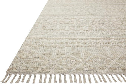 Loloi Angela Rose Rivers Collection RIV-03 Sand/Ivory 2'-6" x 7'-6" Reversible Runner Rug
