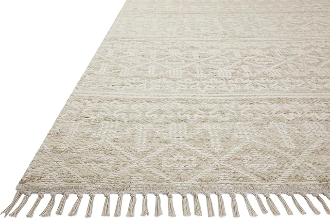 Loloi Angela Rose Rivers Collection RIV-03 Sand/Ivory 2'-3" x 3'-9" Reversible Accent Rug