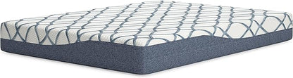 Signature Design by Ashley 10 Inch Chime Elite 2.0 Firm Green Tea Memory Foam Mattress for Cool Sleep and Pressure Relief, Queen, Fiberglass Free, Mattress In A Box