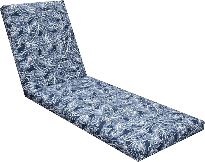 Tommy Bahama Chaise Cushion, 24" X 79" X 2.5", Pacific Zaffre