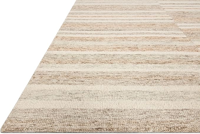 Loloi Chris Loves Julia Chris Collection CHR-03 Ivory/Clay 2'-6'' x 11'-6'', .50" Pile Height, Runner Rug
