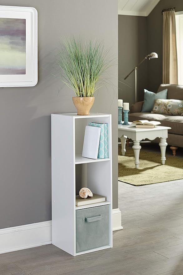 ClosetMaid 3 tier 1024 Cubeicals Organizer, 3-Cube, White