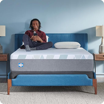 Sealy Dreamlife 12” Hybrid Mattress-in-a-Box, Twin XL, SealyComfort Gel Memory Foam, SealyResponsive Encased Coils, Surface-Guard Technology